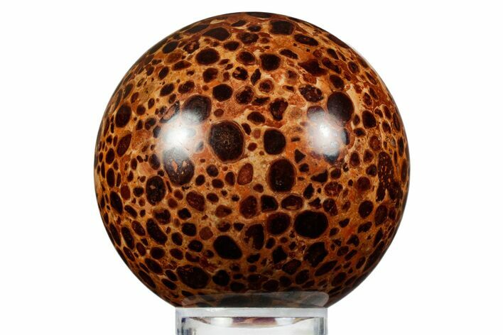 Polished Bauxite (Aluminum Ore) Sphere - Russia #354221